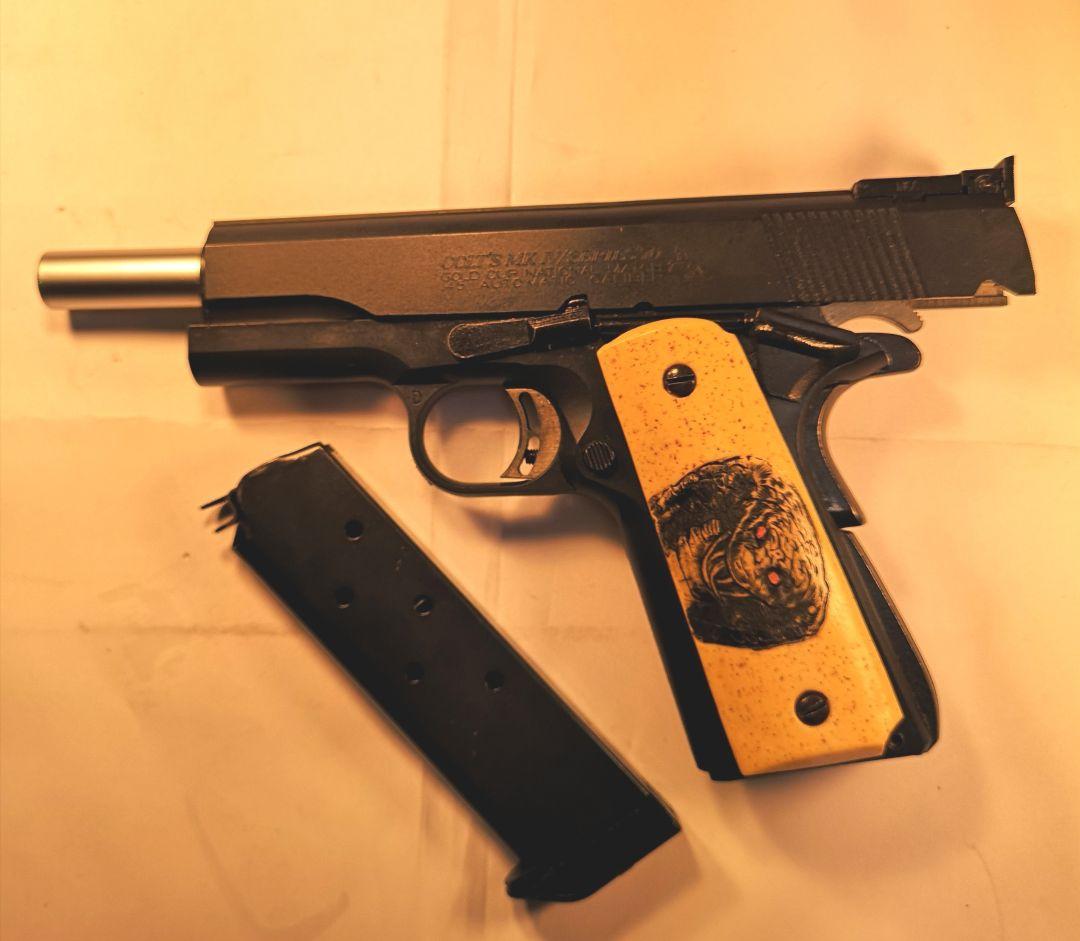 MGC コルト ゴ—ルドカップ ナショナルマッチ セミ–カスタムスHWモデルガン