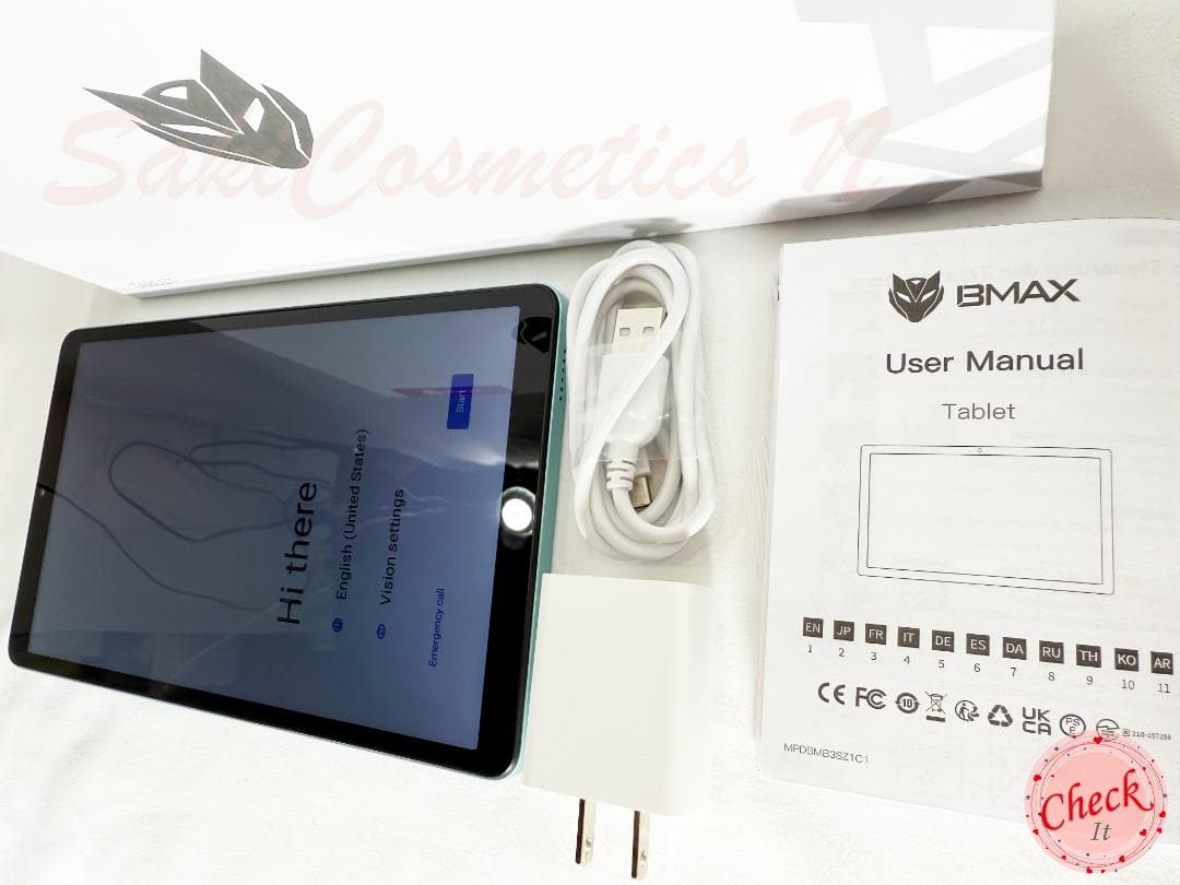 ✨液晶画面美品✨8インチタブレット✨ BMAX♡I8 Plus 動作確認済み✨