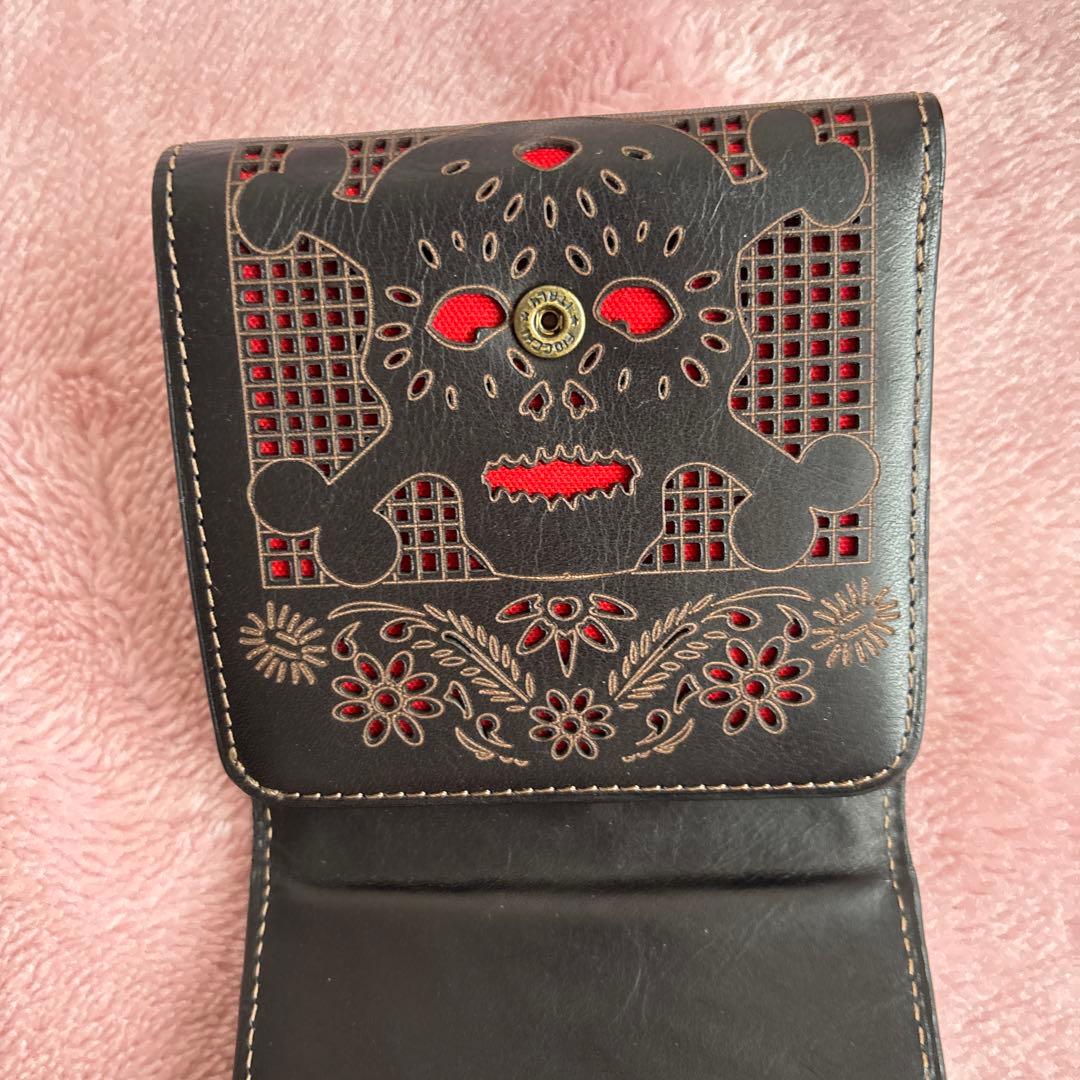 Vivienne Westwood スカルデザイン三つ折り財布