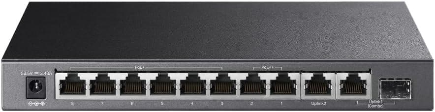 新品 TP-LINK 10ポートギガビット スイッチ TL-SG1210PP