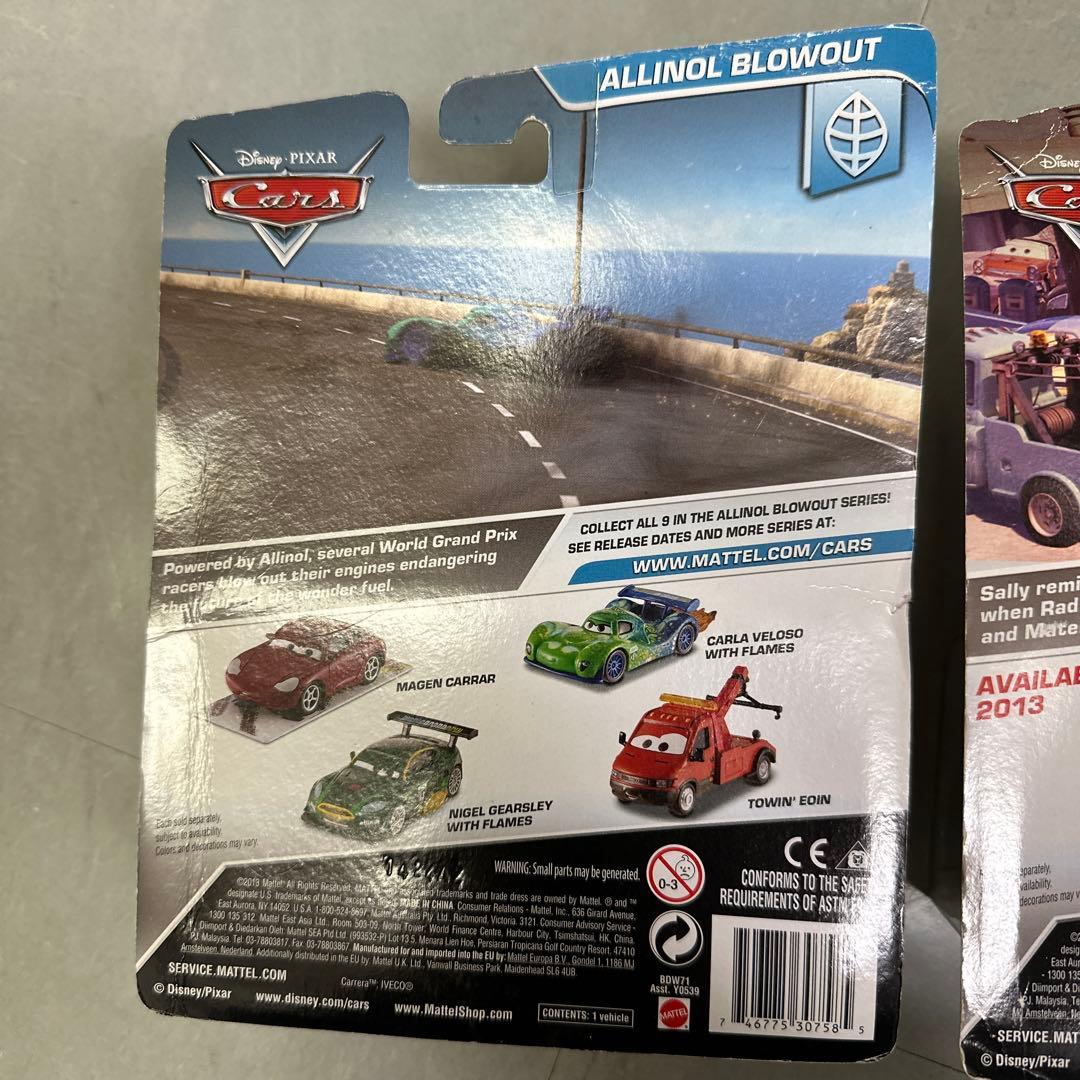 Disney カーズ Towin Eoin & Dustin Mellows