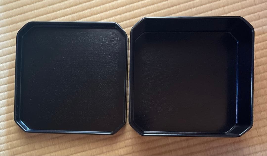 漆匠 仁和春象 黒描合塗縁高　10客 共箱 大徳寺形　椂高　茶道具　表千家　初釜