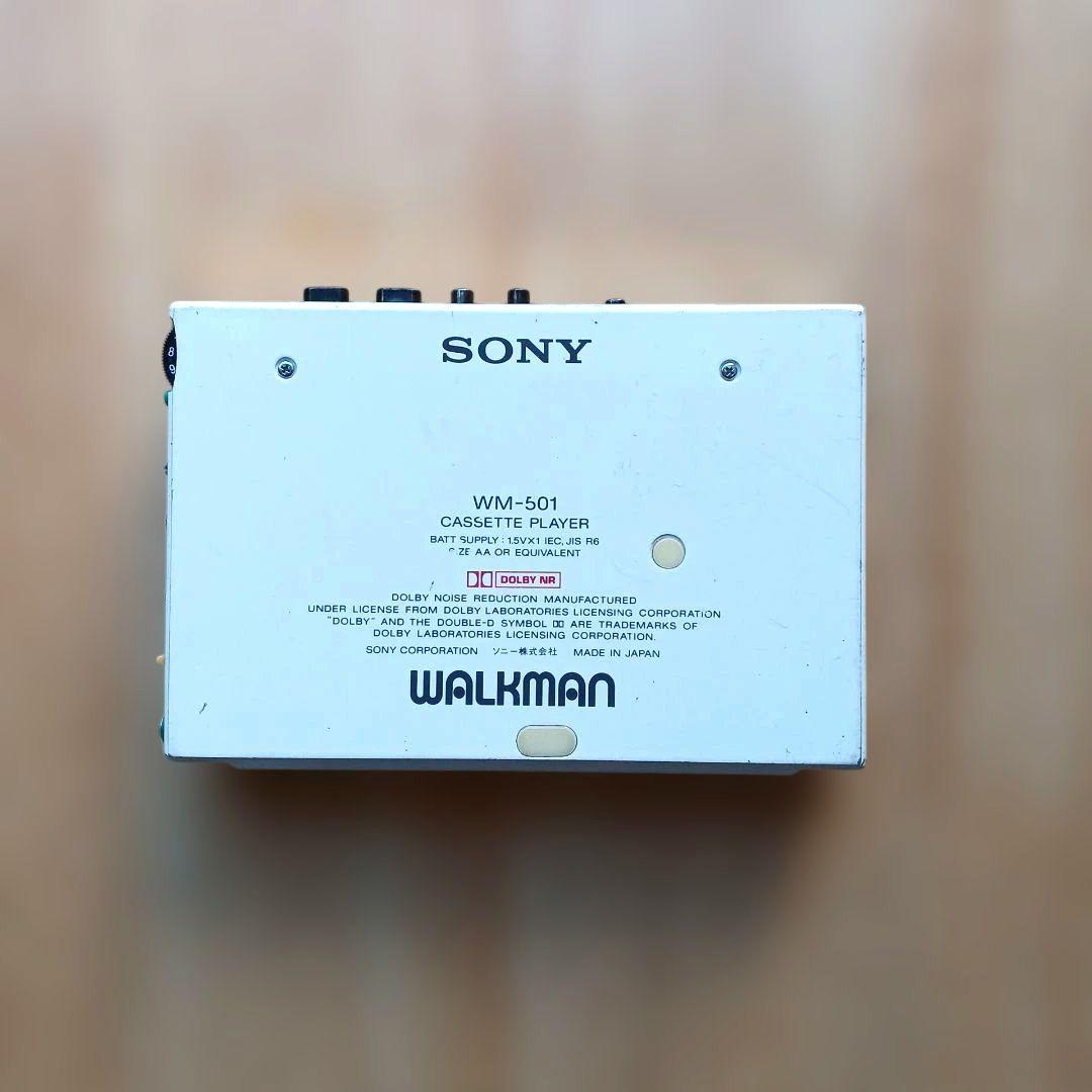 SONY WM-501 カセットプレーヤー　ジャンク品