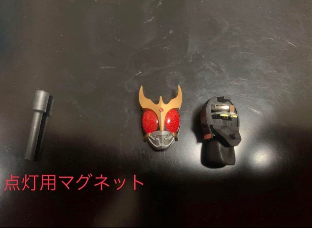 【新品】フィギュアーツ真骨彫に使用可！　仮面ライダークウガ発光ヘッド　4色セット