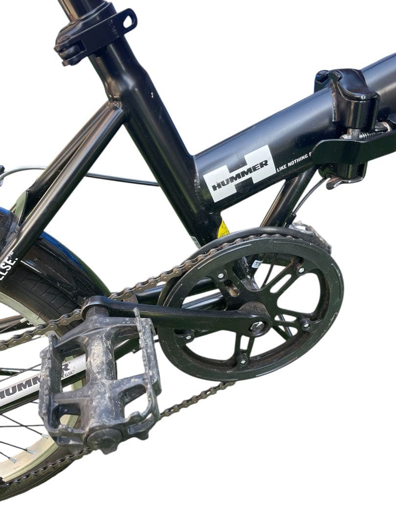 HUMMER ハマー 折りたたみ自転車 20インチ ブラック