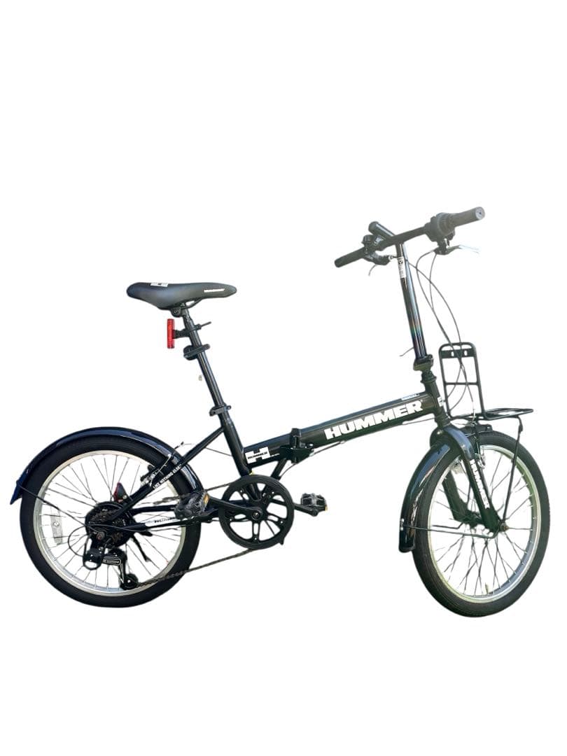 HUMMER ハマー 折りたたみ自転車 20インチ ブラック