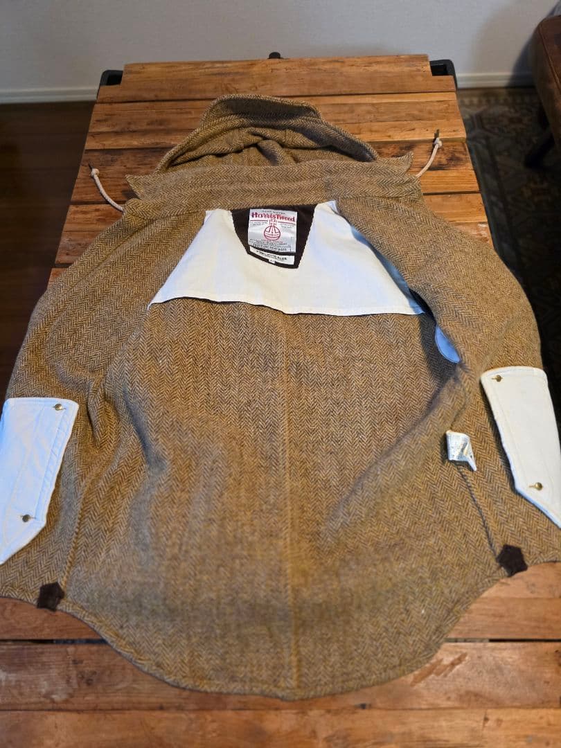 レアHARRIS TWEED ヘリンボーン柄ハリスツイード