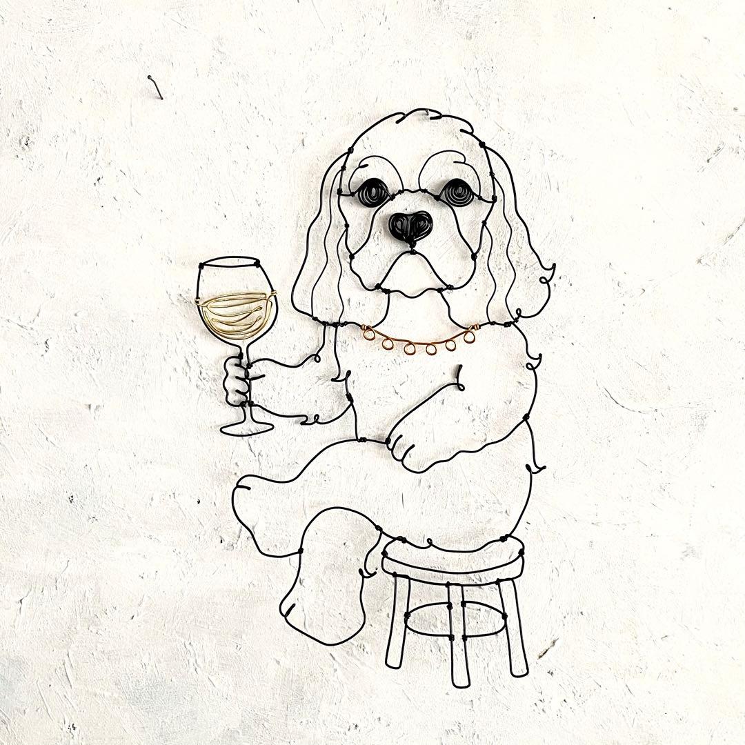 （専用）ワインシリーズ　ワイヤーアート