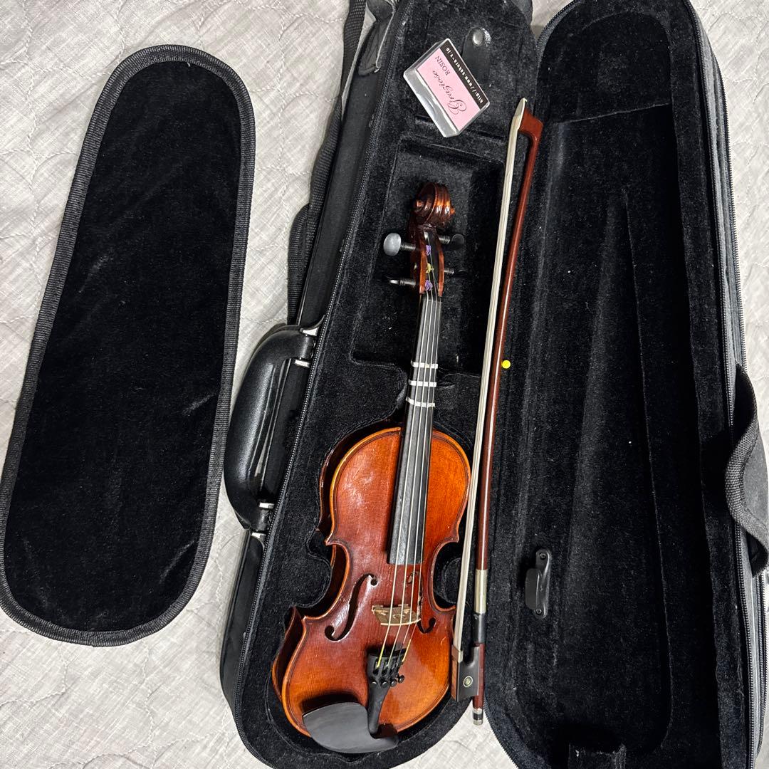 ニコゆみ　バイオリン　Grazioso 1/10 弓　ケース　マツヤニ
