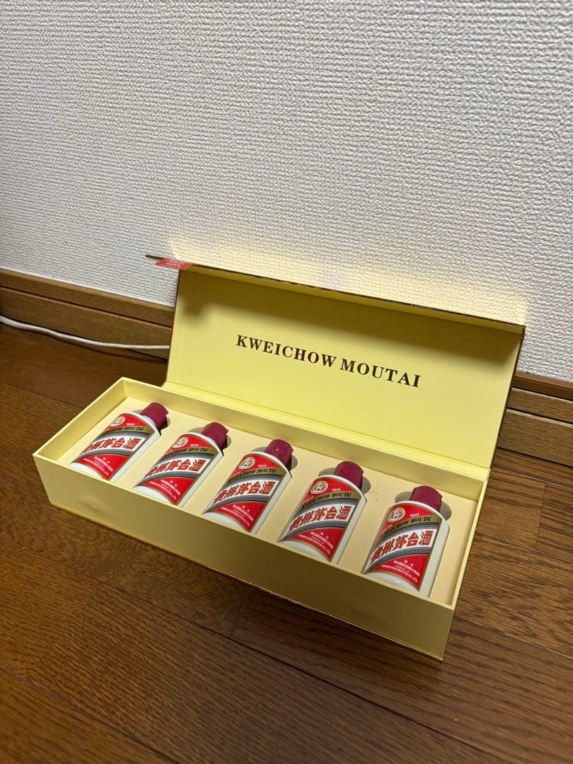 貴州　茅台　5本セット ギフトボックス