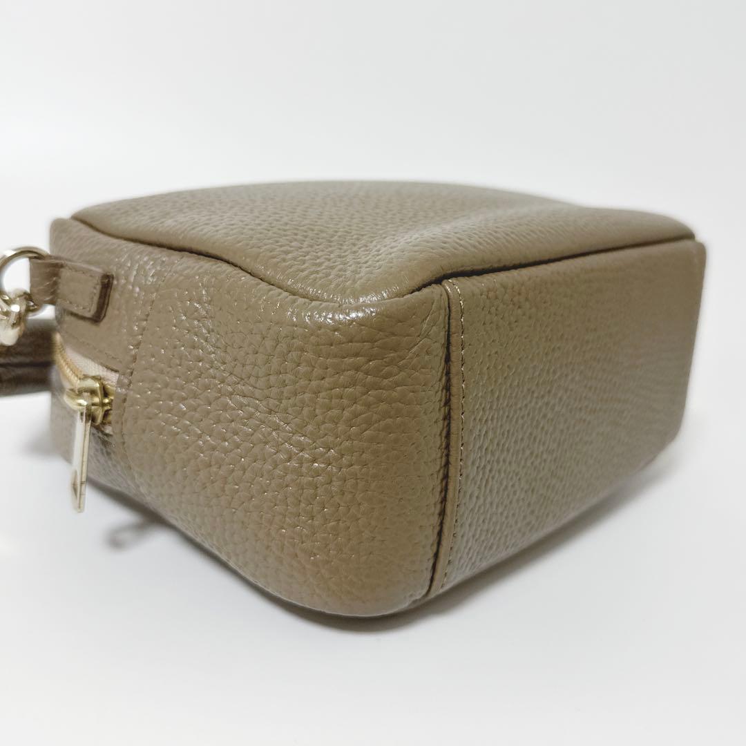 【人気商品】chiiiibag ワイドベルトショルダーボストンバッグ　グレージュ