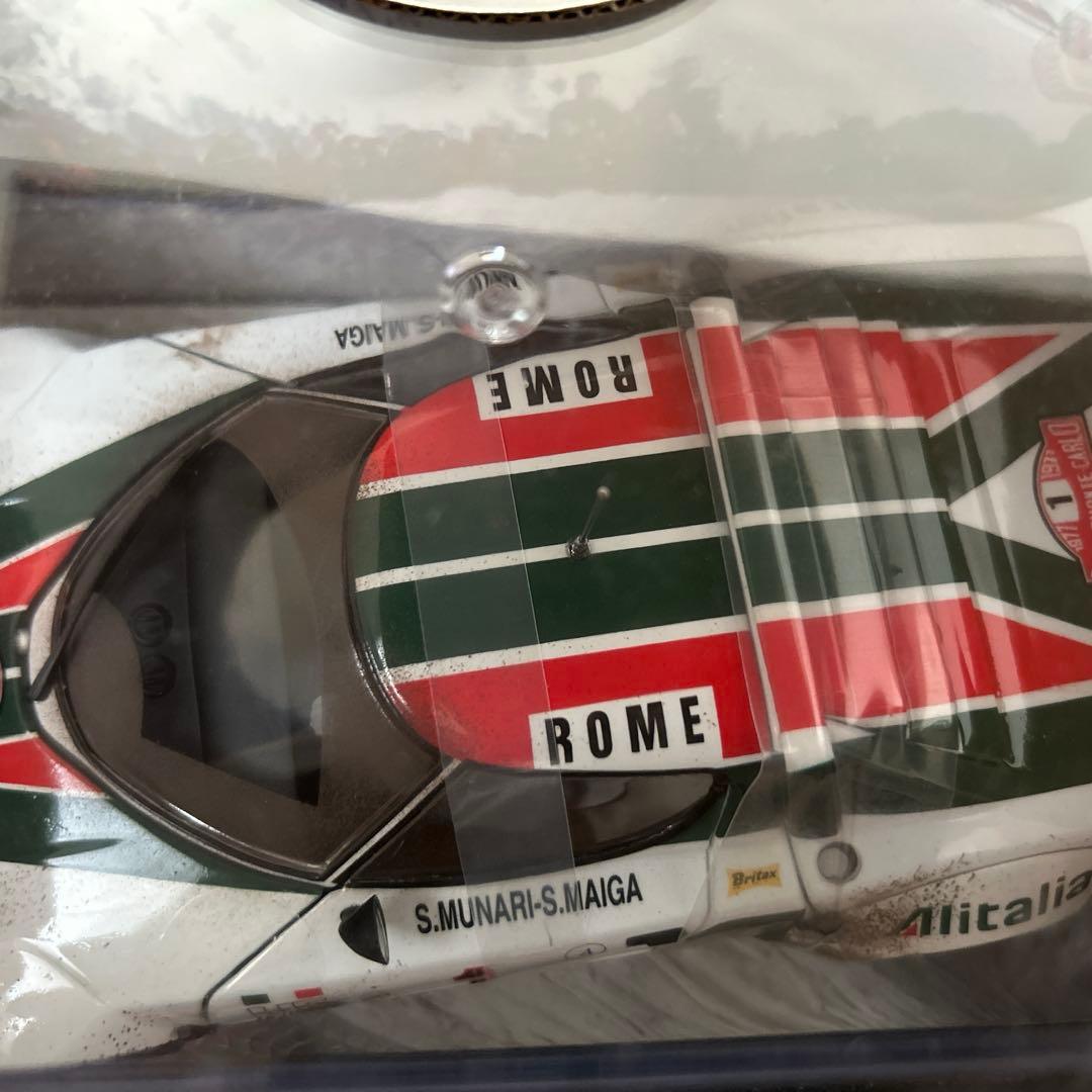 京商 1/18 ランチア　ストラトス HF アリタリア　ジオラマ