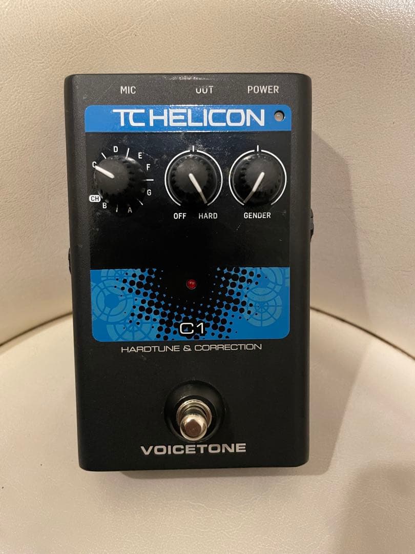 TC-Helicon VOICETONE C1 ボーカルエフェクター