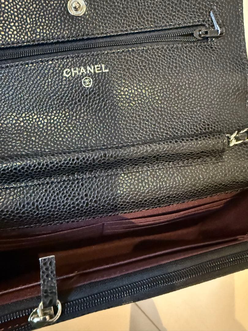 CHANELチェーンウォレットノベルティ海外お土産