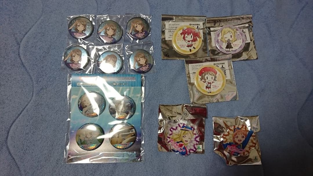 ラブライブ！サンシャイン‼缶バッチなど
