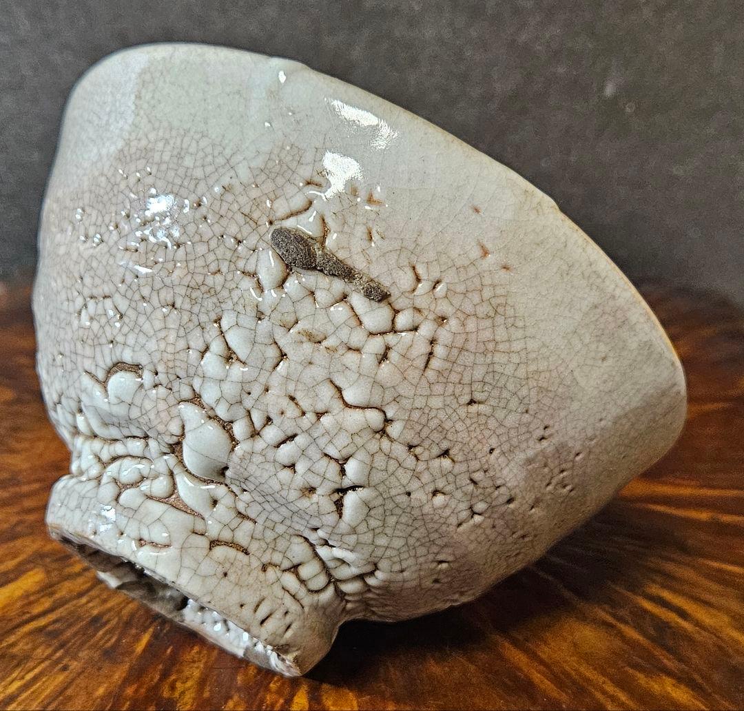 【名品❗】李氏朝鮮時代　李朝　井戸茶碗　高麗茶碗　梅花皮高台　古渡り茶碗　茶道具