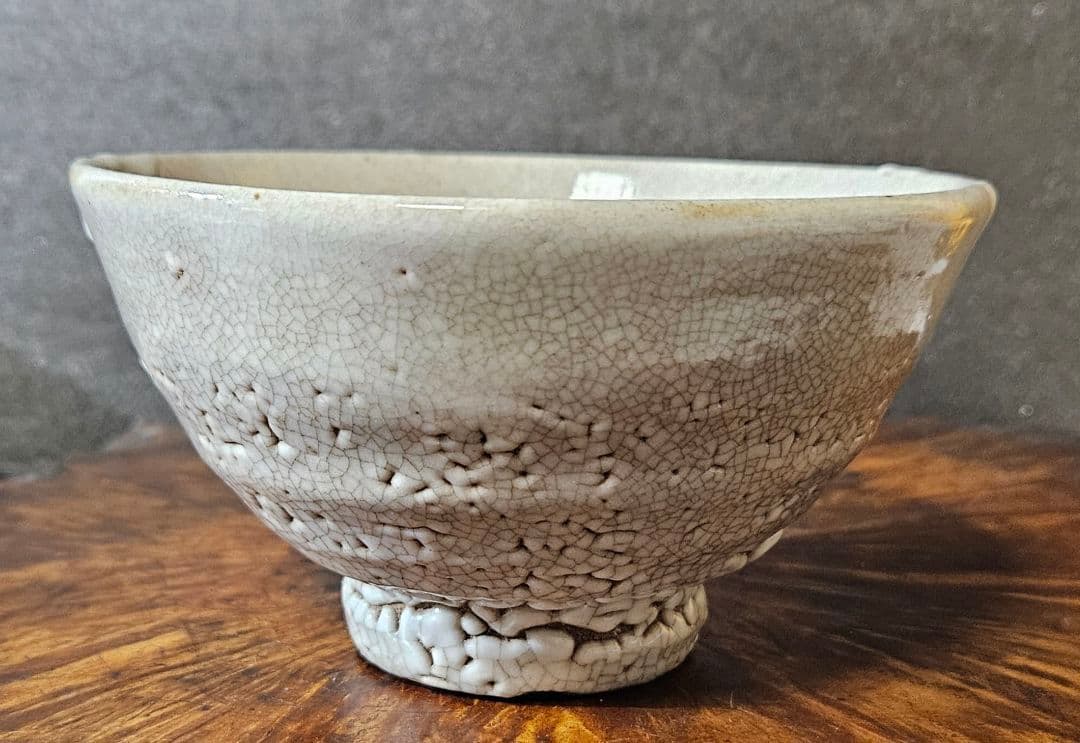 【名品❗】李氏朝鮮時代　李朝　井戸茶碗　高麗茶碗　梅花皮高台　古渡り茶碗　茶道具