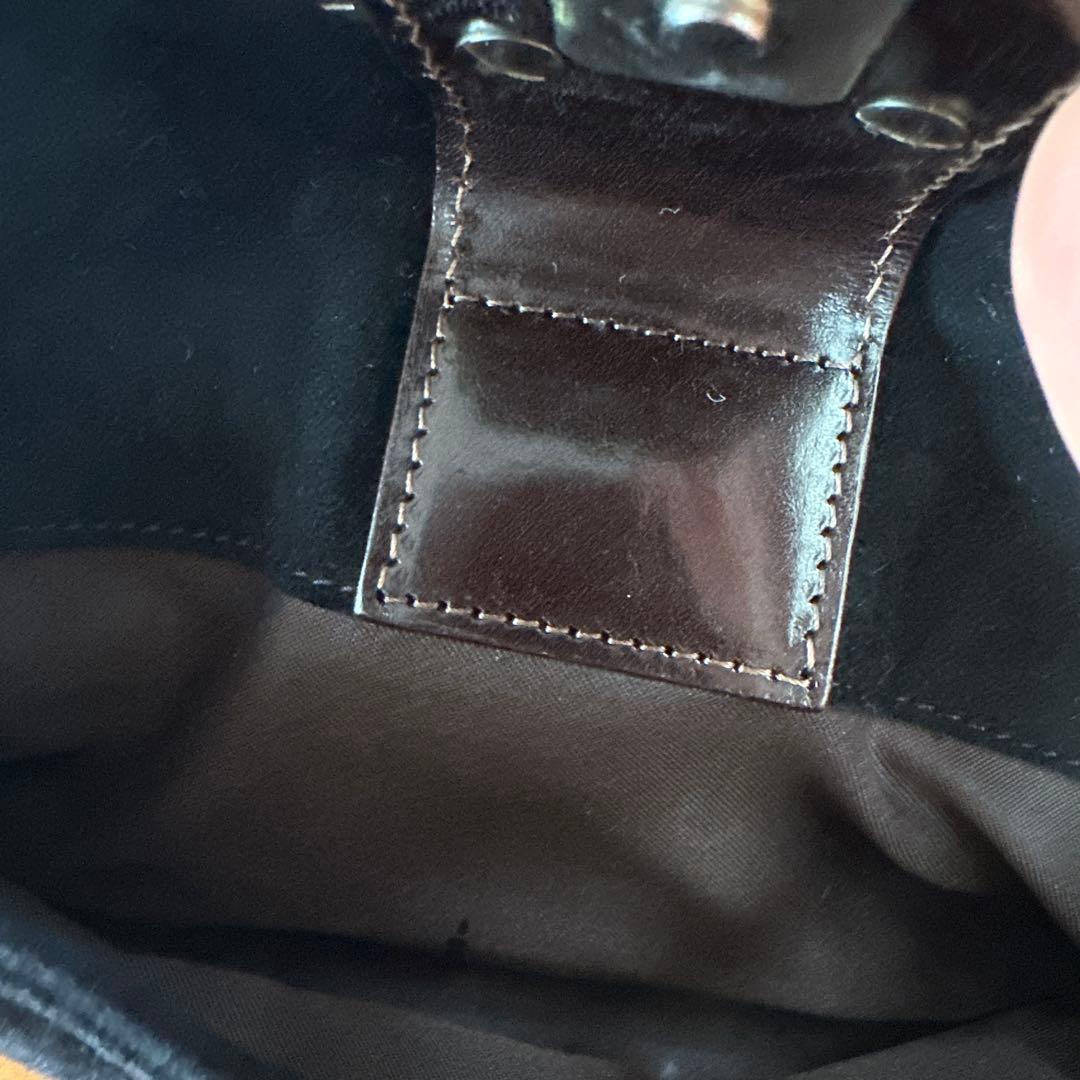 FENDI マンマバケット黒 スエード ショルダーバッグ