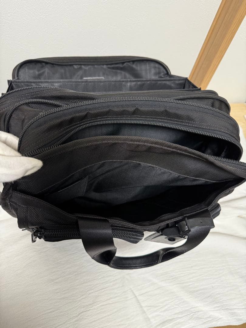 美品　トゥミ　アルファー　エクスパンダブル　オーガナイザー　ブラック　拡張機能