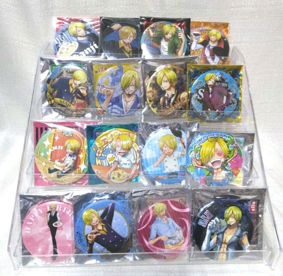 ワンピース サンジ 缶バッジ まとめ売り 72点セット