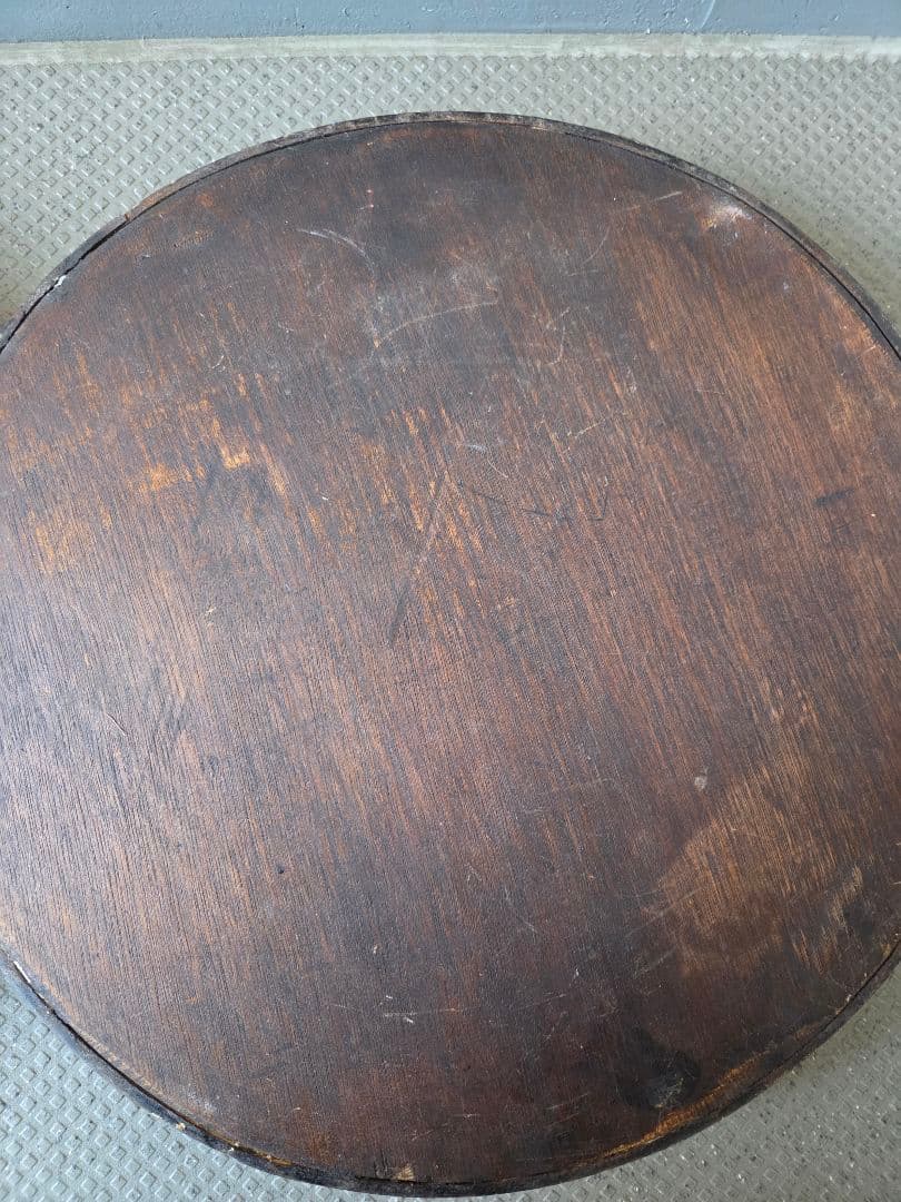 アジアンアンティーク　漆塗り？ 大きな　蓋付き　木箱