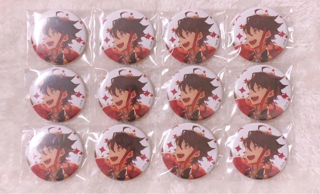 にじさんじ fantasia 三枝明那 缶バッジ