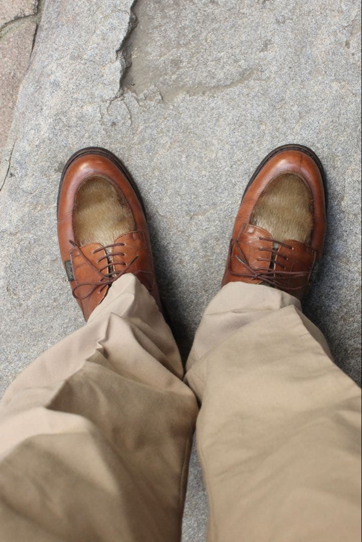 【極希少】シャンボード アザラシ UK8 フォック ファー paraboot