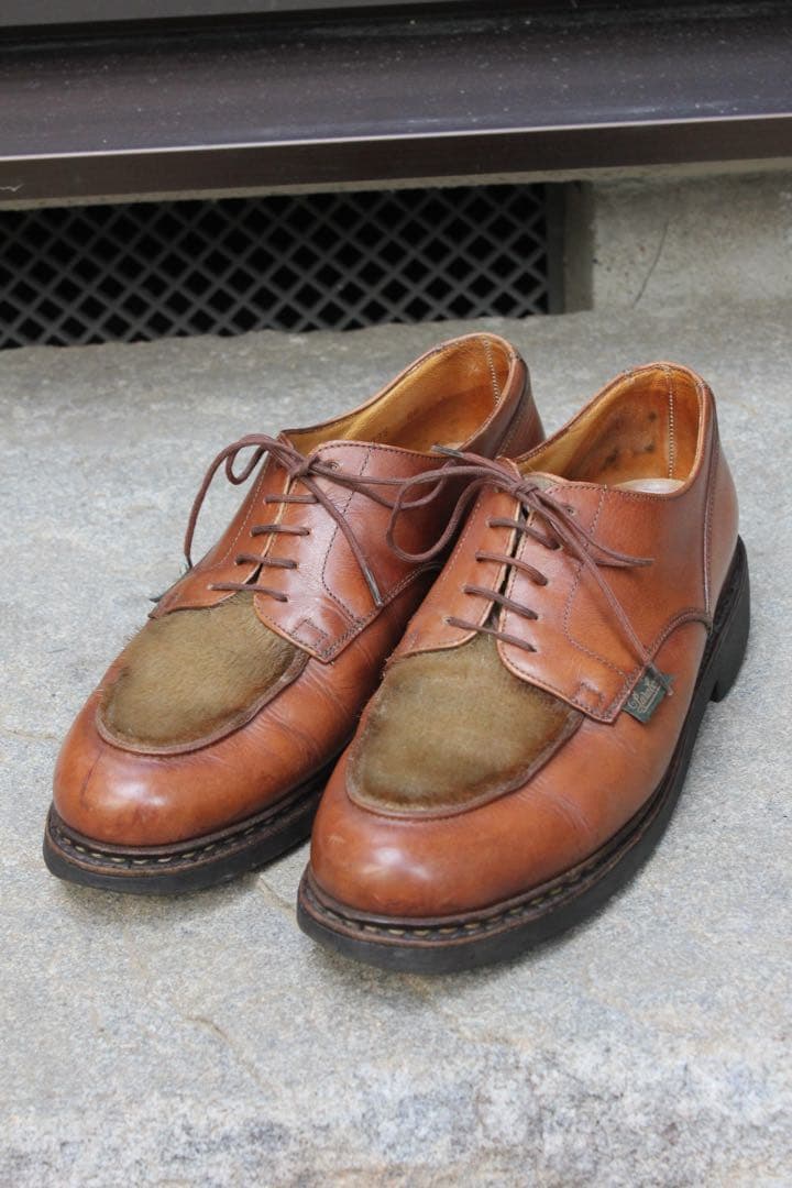 【極希少】シャンボード アザラシ UK8 フォック ファー paraboot