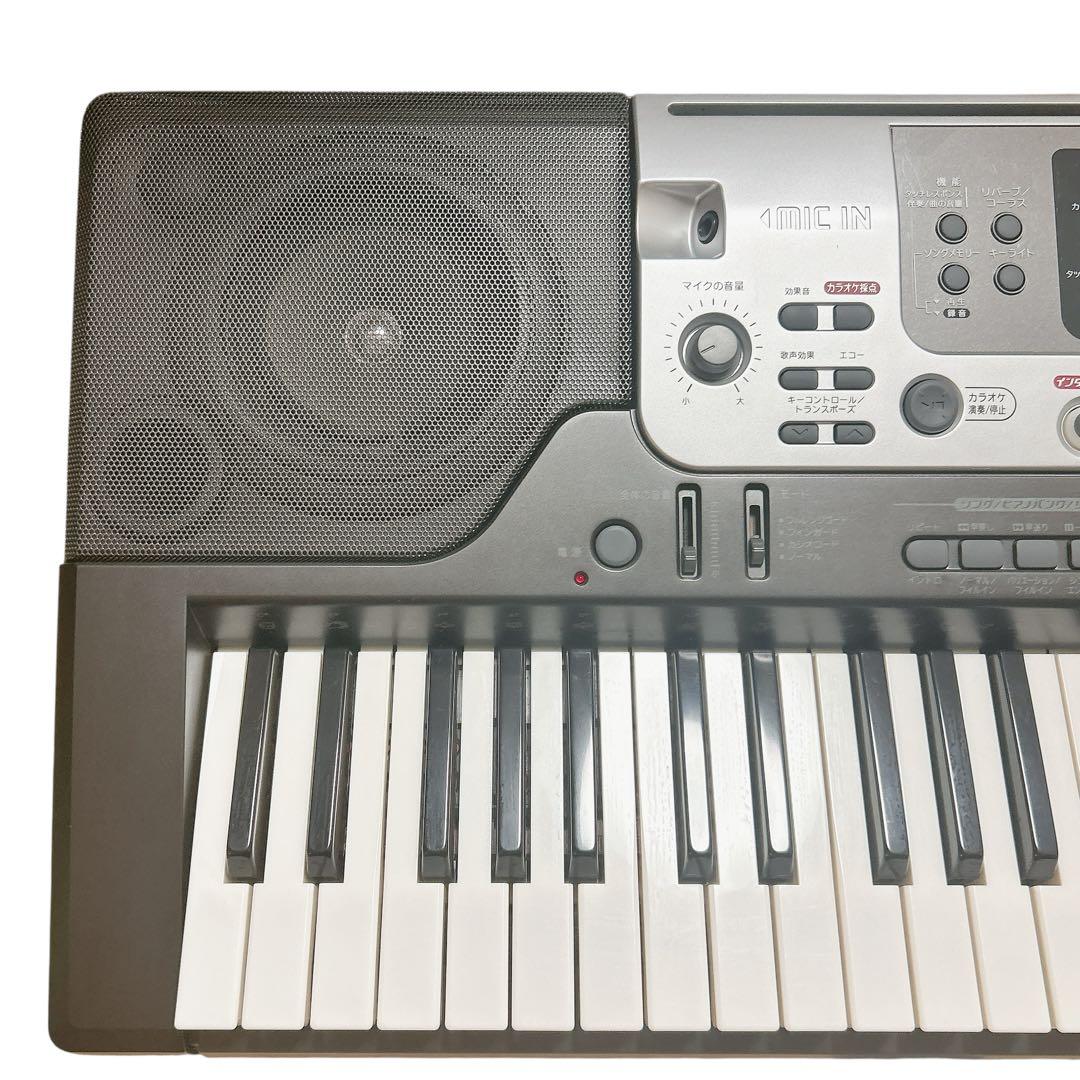 【希少上位モデル】 CASIO LK301BB 光ナビゲーション 電子キーボード