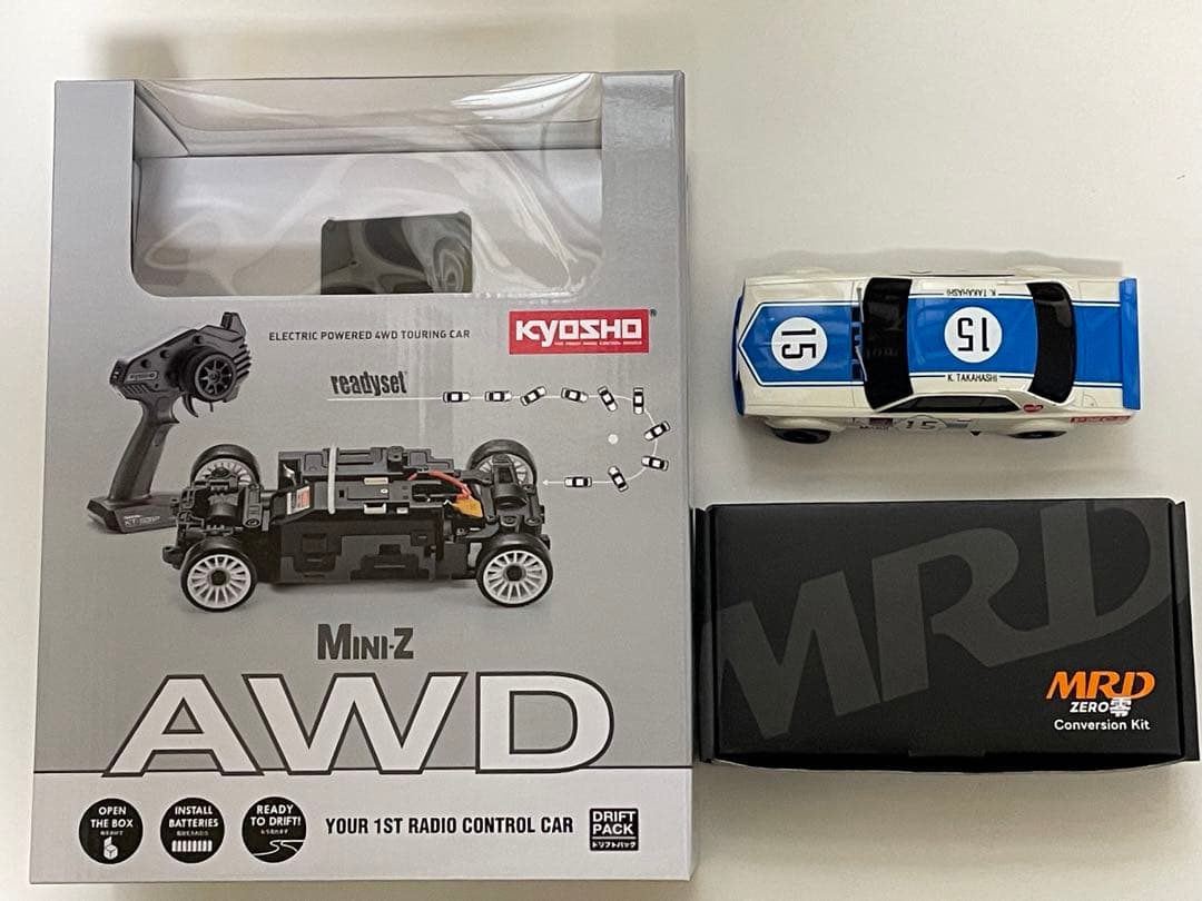 京商ミニッツAWDレディセット　MRDコンバージョン