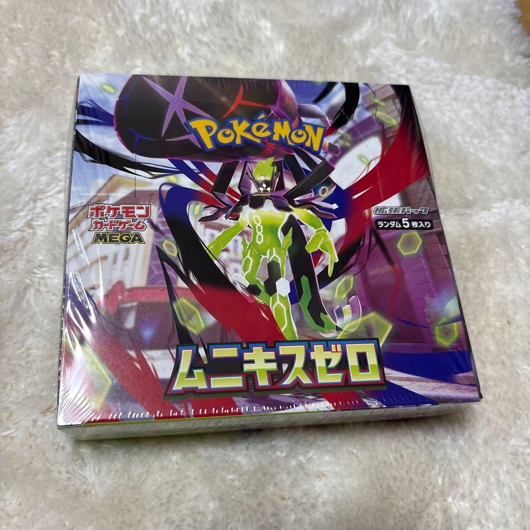ポケモンカードゲーム MEGA拡張パック ムニキスゼロ　シュリンク付き