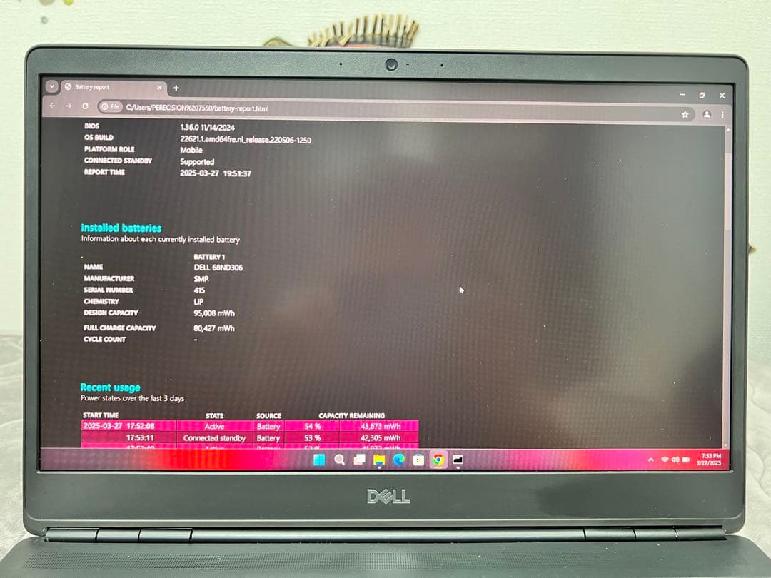 その他ノートPC本体 Dell Precision 7550 Core i7-10750H