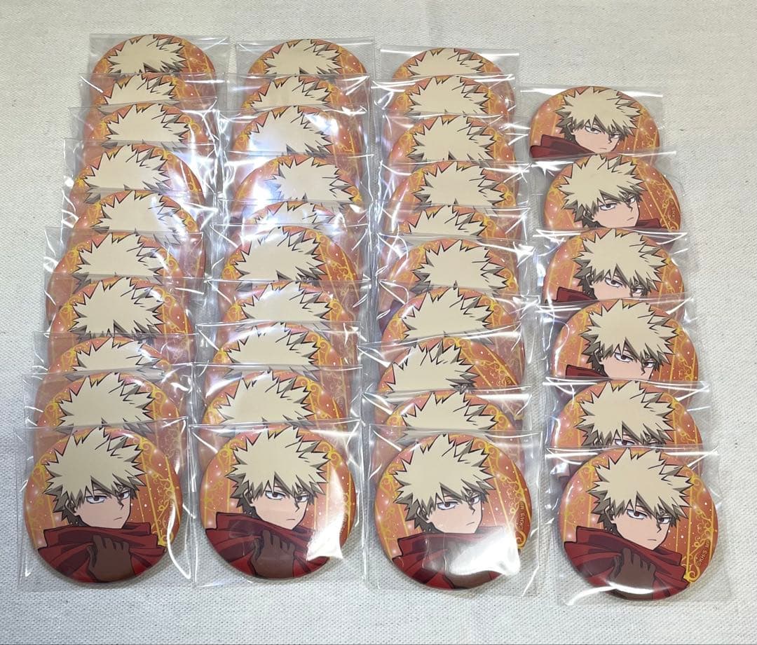 爆豪勝己 冬十傑 缶バッジ 僕のヒーローアカデミア