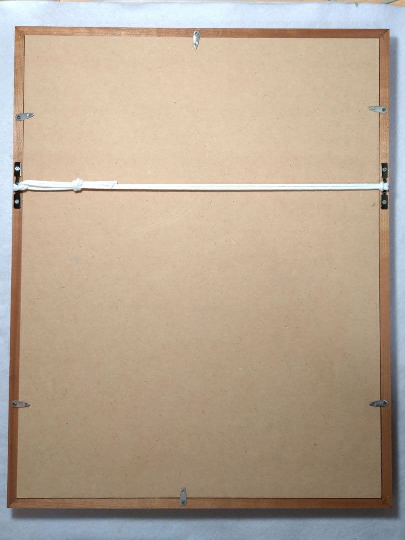 版画 額装品 柘植彩子 花の水彩画 ジクレー 限定 木製フレーム付 ボタニカル