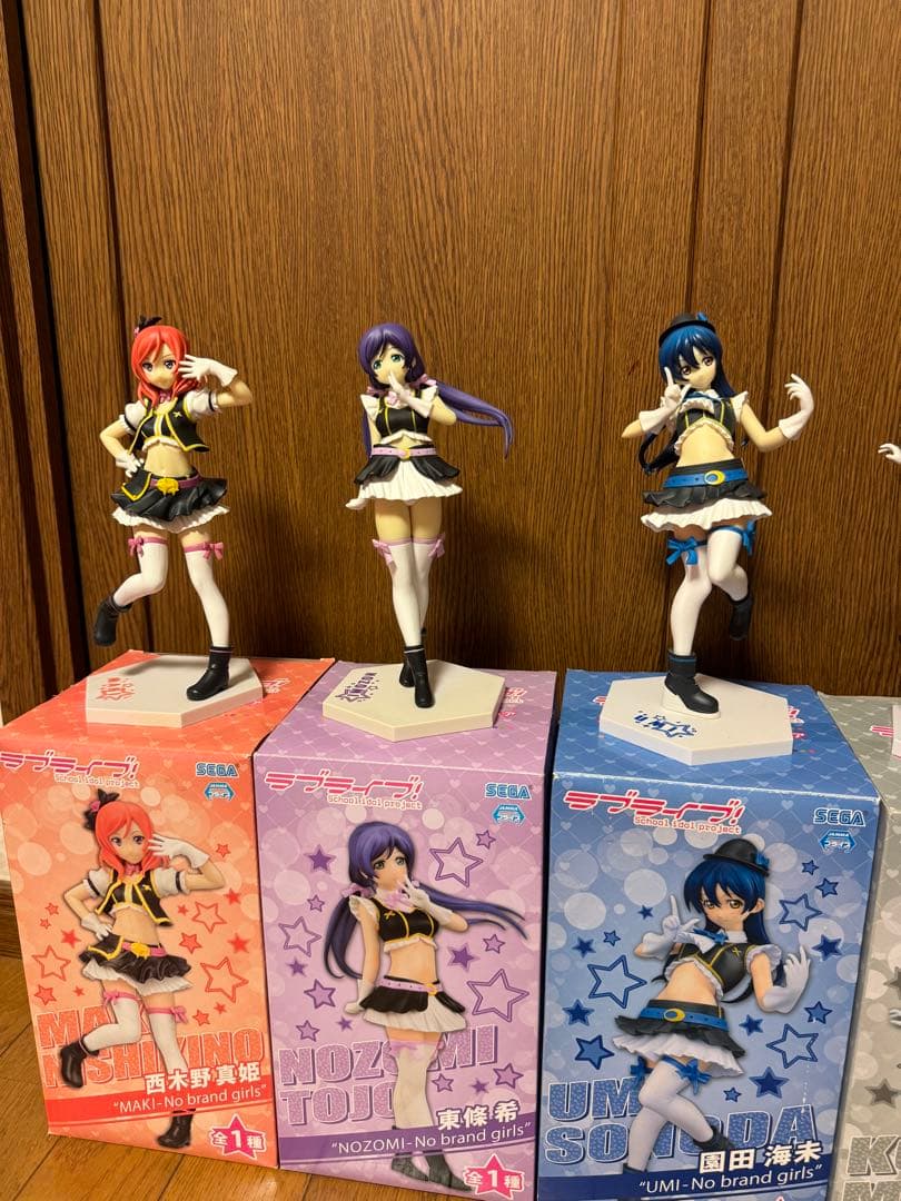ラブライブ! プレミアムフィギュア No brand girls 全9種　値下