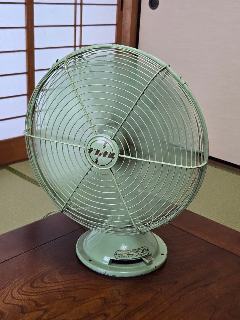 ナショナル扇風機　NdF型(1952年製) 　昭和レトロ　アンティーク