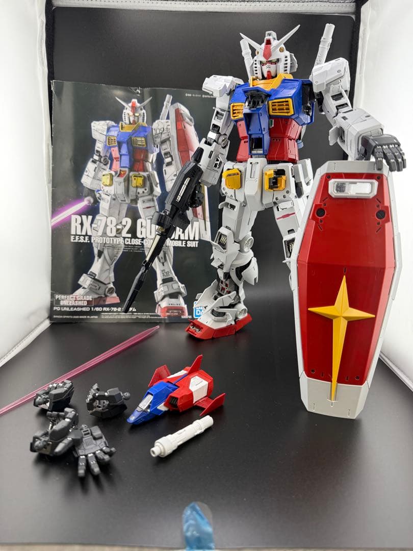 PG RX78-2 ガンダム　unleashed ガンプラ