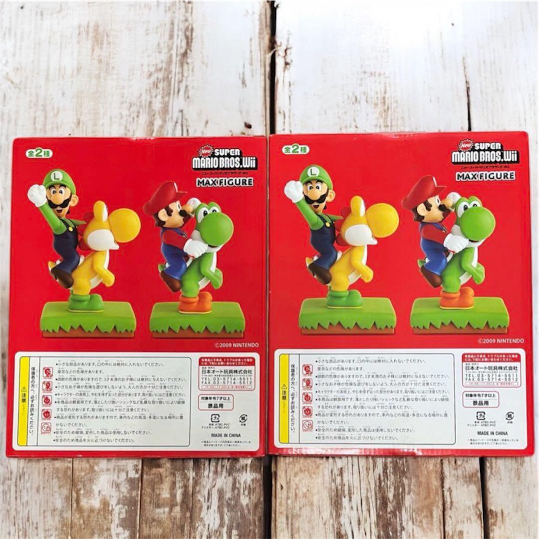 【新品・未開封】24体スーパーマリオブラザーズWiiフィギュア マリオ&ルイージ