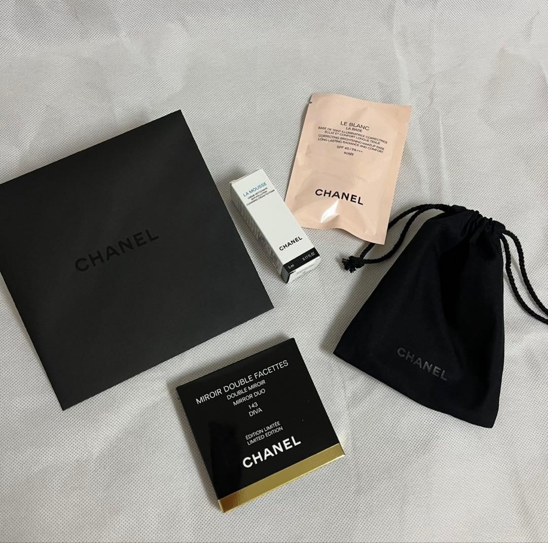 CHANEL シャネル ミラー 143 ディヴァ コンパクト ダブル ミラー
