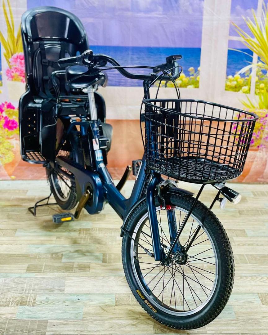 ギュットアニーズ12AH！⭐️ 人気モデルパナソニック子供乗せ電動自転車Y1404