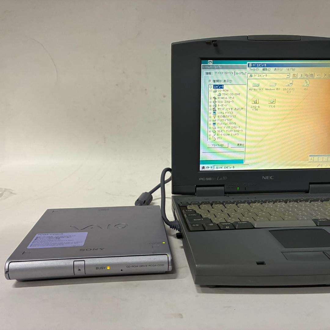 SATA SSD PC9821 La10 昭和レトロゲーム MS-DOS 東方