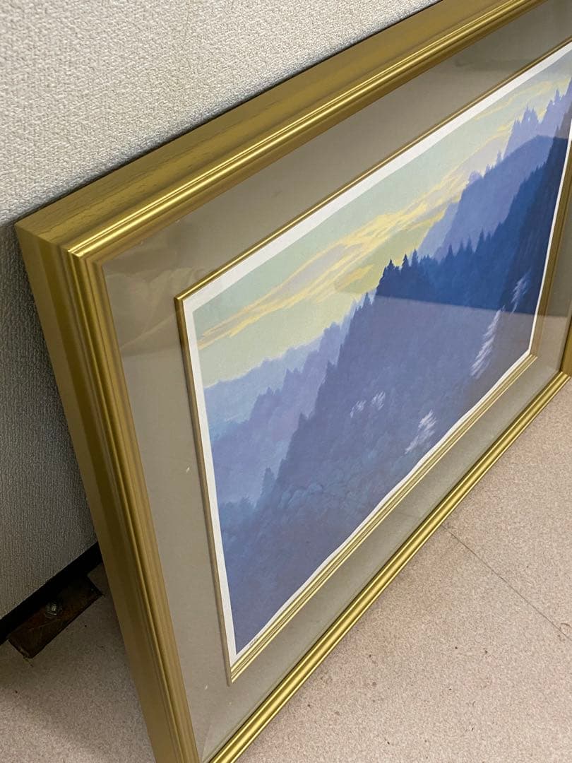 3-1358 東山魁夷　新復刻画『春の曙』