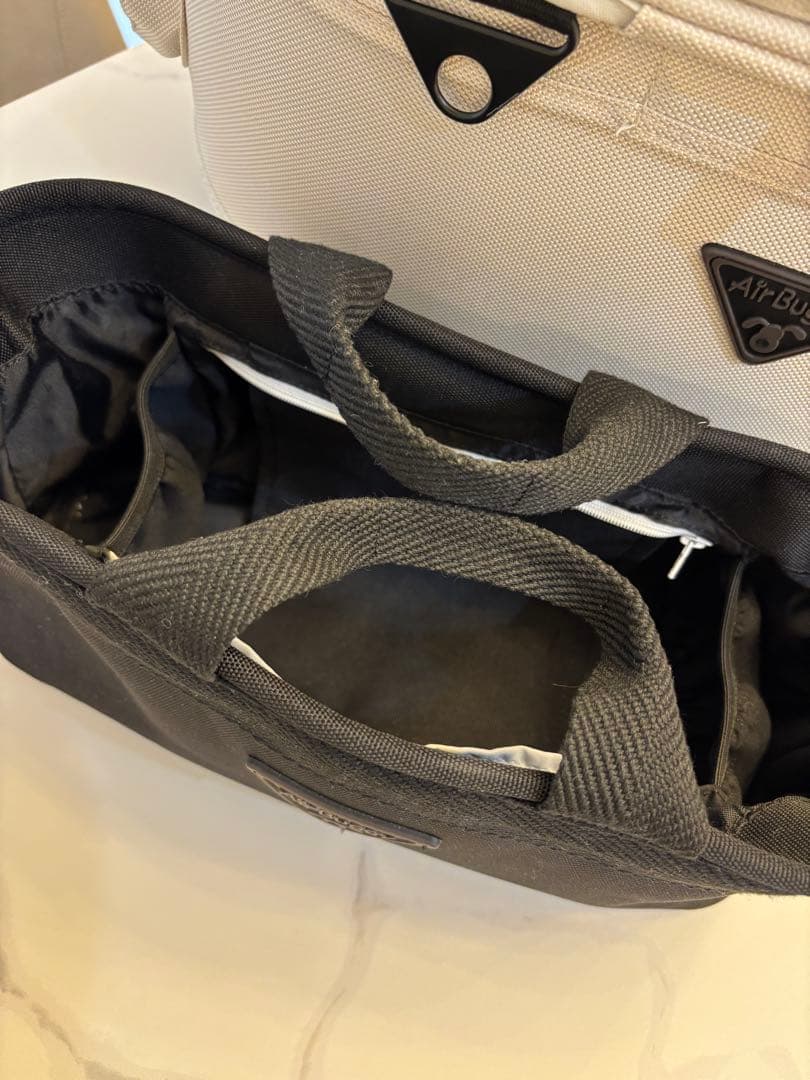 AirBuggy ペットカート コットのみ　アイボリー　オーガナイザー付き