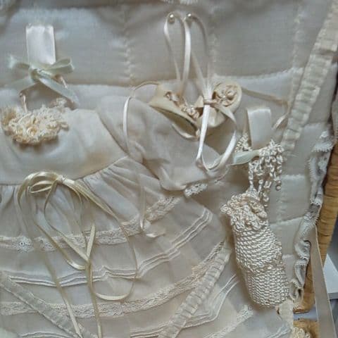 た*う様 【最終値下】アンティークバスケットドールセット