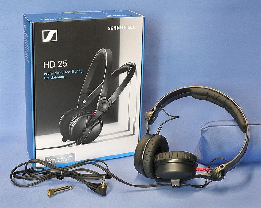 ゼンハイザー　HD25　密閉型ヘッドホン