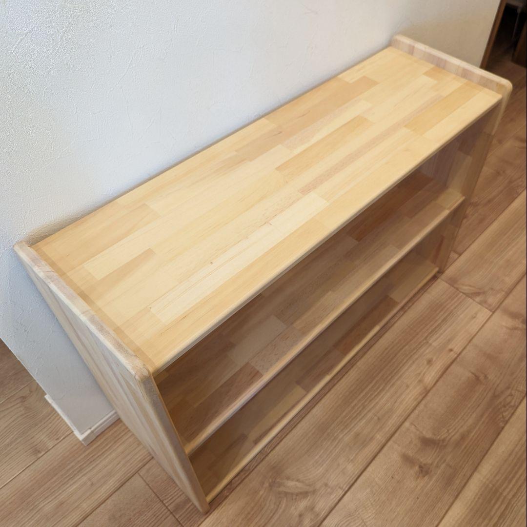 ジェニファー 絵本棚　木製棚　✨　木製ハンドメイド　リビングボード