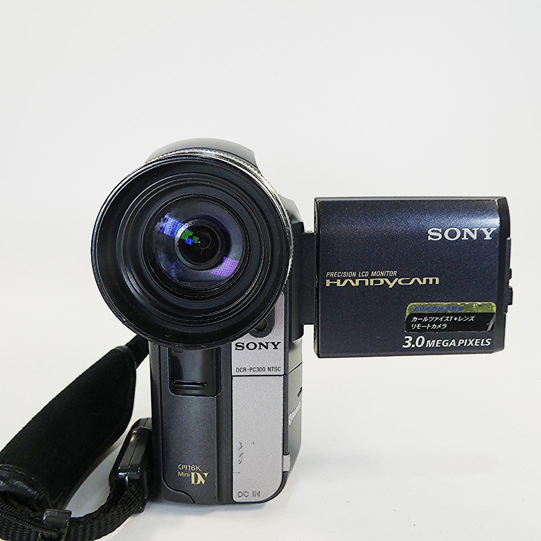 動作品 ソニーDCR-PC300 MiniDV ビデオカメラ DVDダビングに