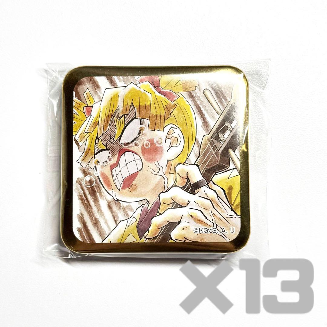 鬼滅の刃 DAINING お楽しみくじ 遊郭編 スクエア缶バッジ 善逸