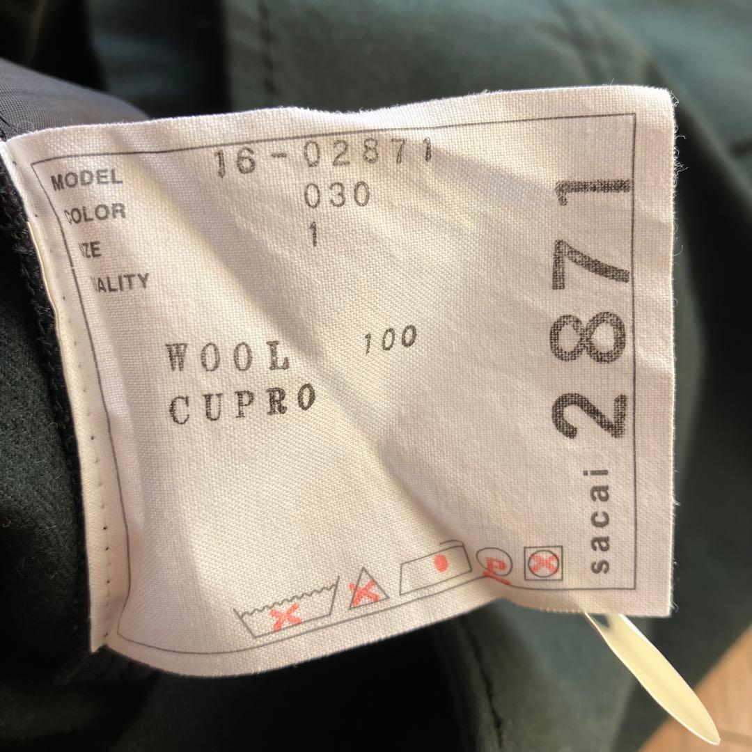 sacai✸ウールラップスカート✸16-02871