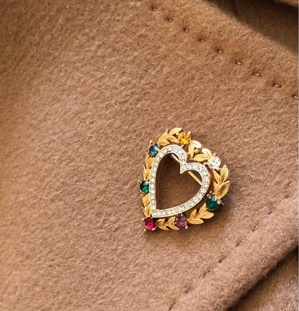 トリファリ　Dearestブローチ　コスチュームジュエリー